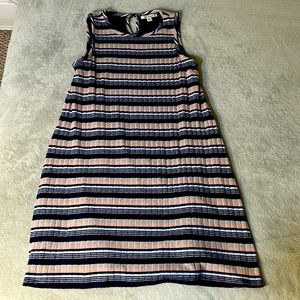 Striped Francesca’s Sleeveless Dress